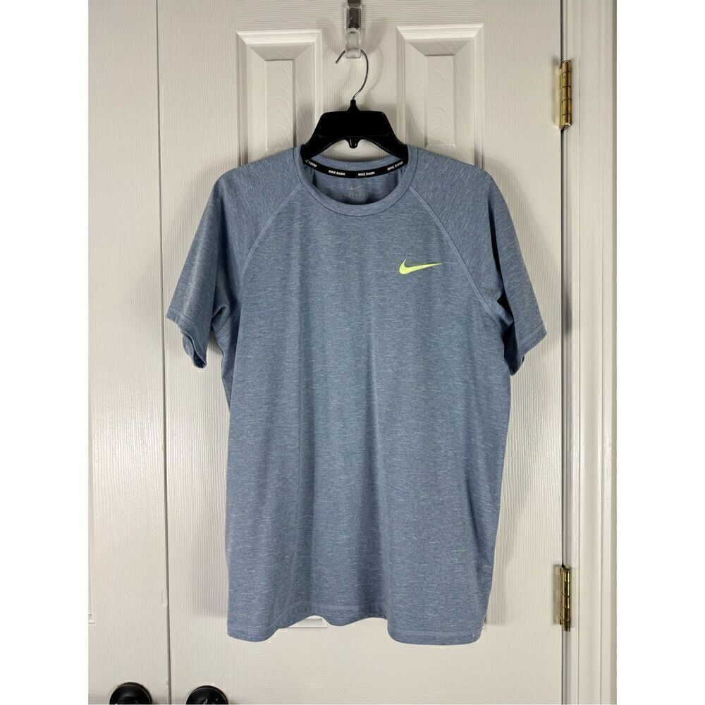 Nike Men’s Blue Swim Shirt Dri Fit Size M